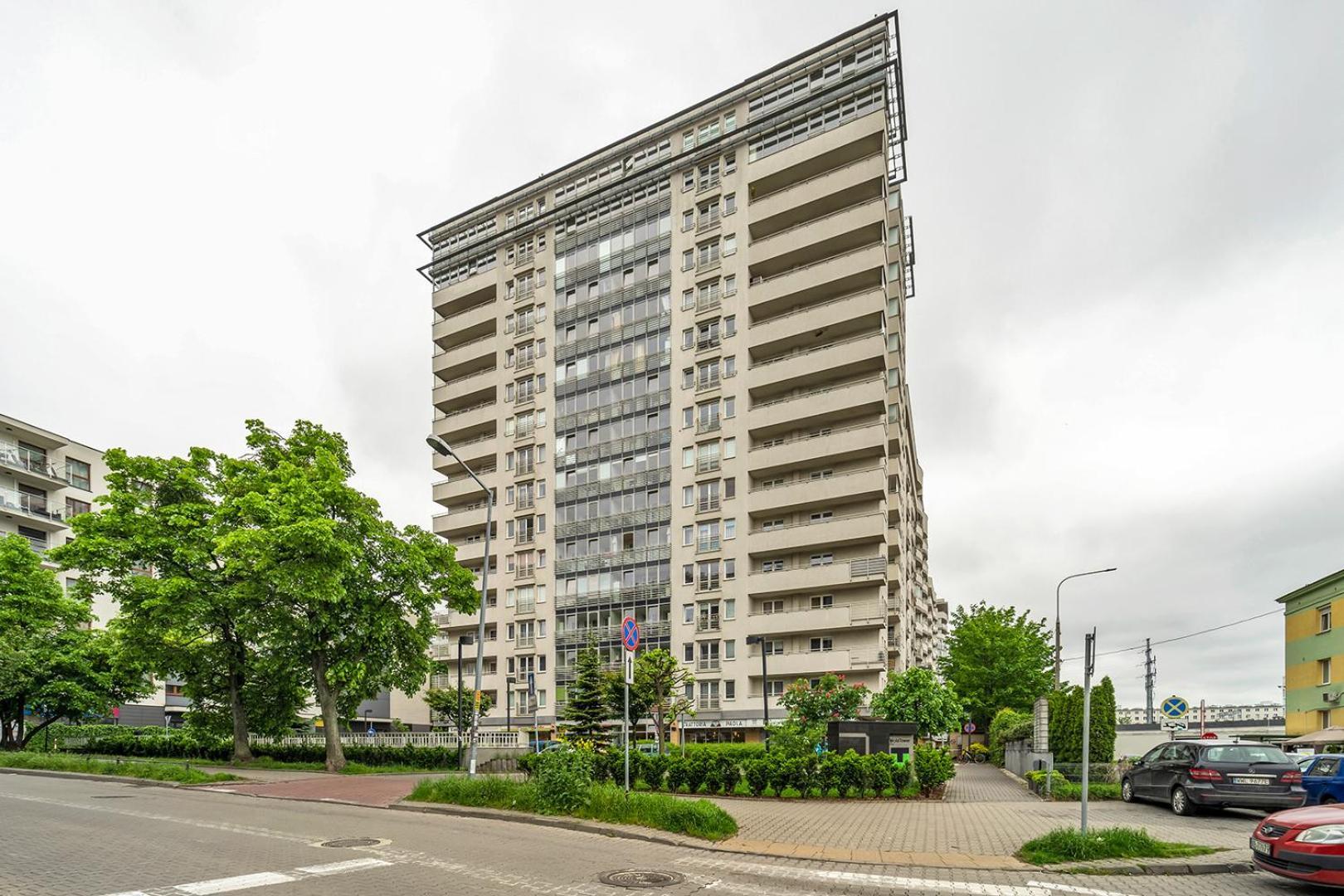 Wola Tower - 60M2, Balcony With City View, Parks Nearby - By Rentujemy Varsó Kültér fotó